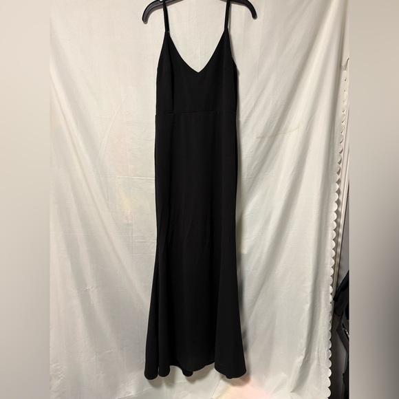 Lulus Infinite Glory Black Maxi Dress Size Medium - Picture 4 of 7